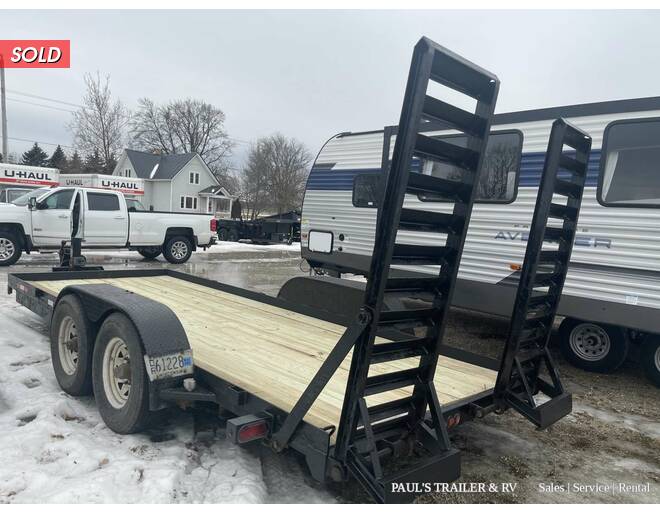2011 Trailerman Tandem Axle 18 FT Flatbed BP at Pauls Trailer and RV Center STOCK# U12TM1386 Photo 2