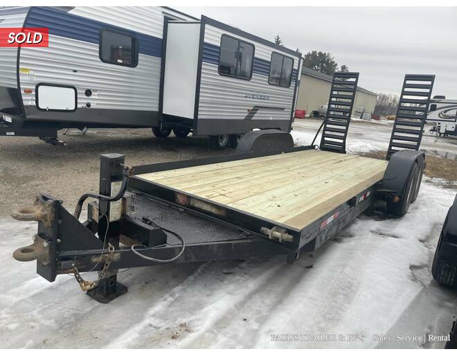2011 Trailerman Tandem Axle 18 FT Flatbed BP at Pauls Trailer and RV Center STOCK# U12TM1386 Photo 3