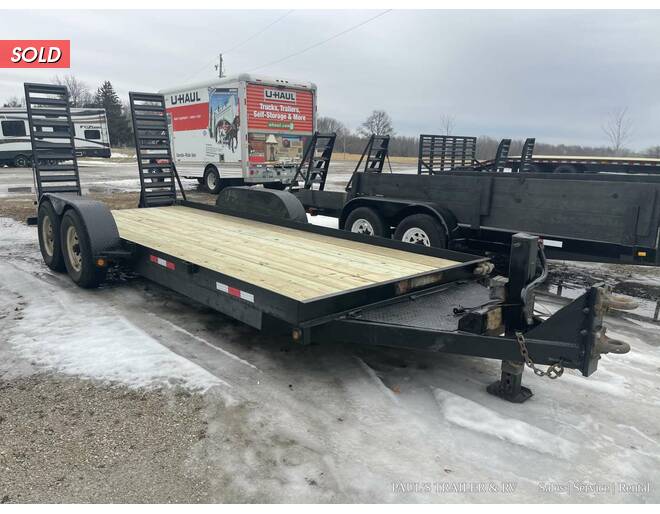 2011 Trailerman Tandem Axle 18 FT Flatbed BP at Pauls Trailer and RV Center STOCK# U12TM1386 Photo 4