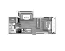 2023 Prime Time Avenger LE 21RBSLE Travel Trailer at Pauls Trailer and RV Center STOCK# 23A6779 Floor plan Image