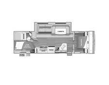 2024 Prime Time Avenger 27DBS Travel Trailer at Pauls Trailer and RV Center STOCK# 24A7479 Floor plan Image